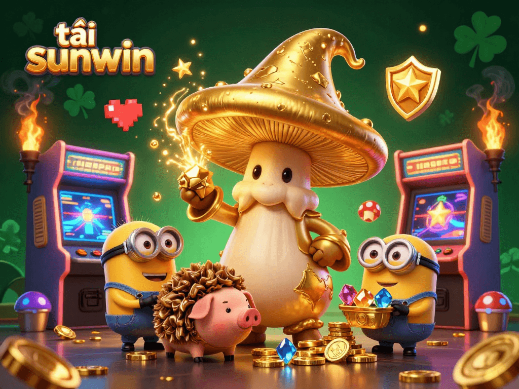 Engage in thrilling adventures with tải sunwin as a golden wizard turns the scene to gold.