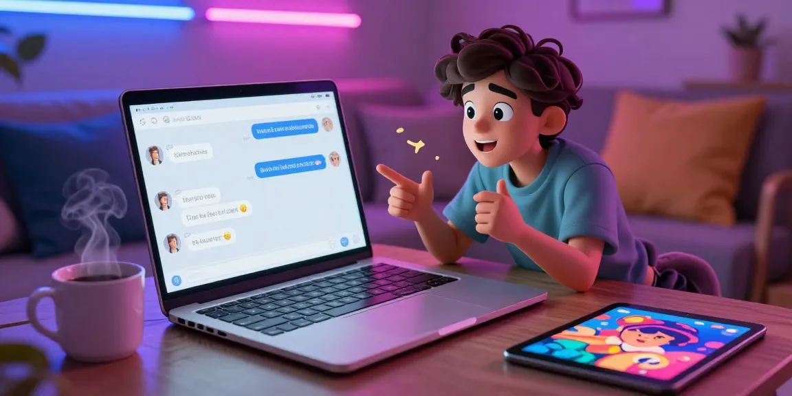 Interactive AI NSFW chat scene showcasing a cozy setting with engaging character.