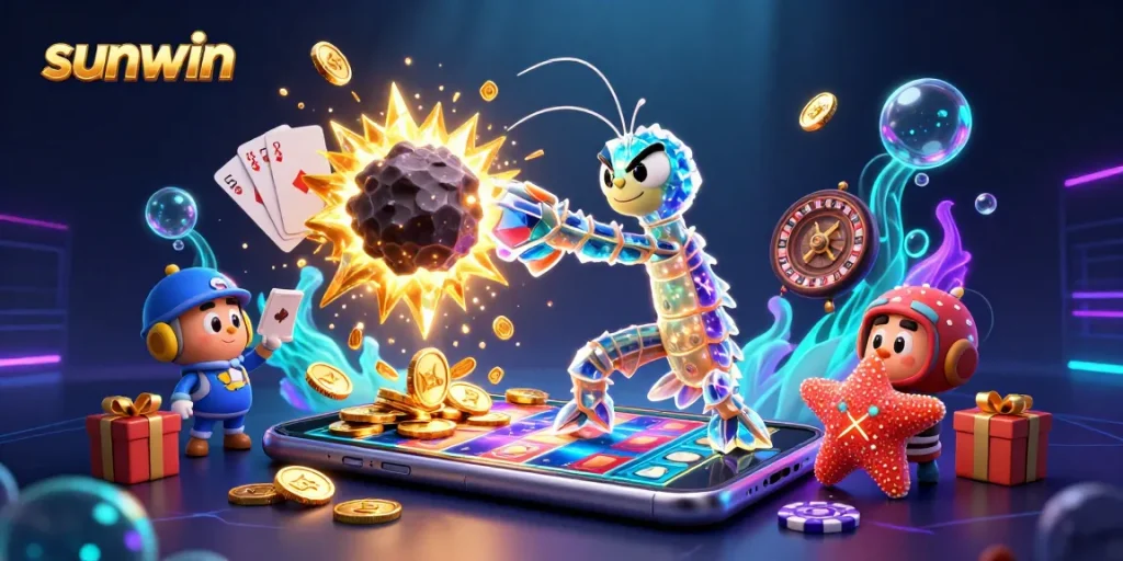 Play thrilling games at sunwin with exciting slot machines and colorful visuals.