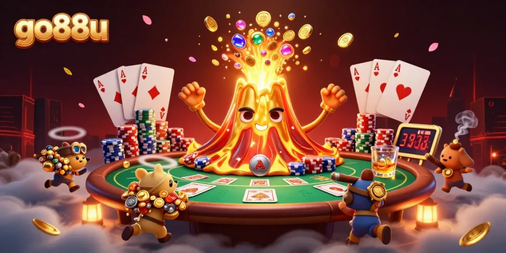 Experience thrilling wins at go88u with an erupting golden volcano and treasure-filled adventures.